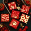 6PCS Creative CNY Red Packet Envelope