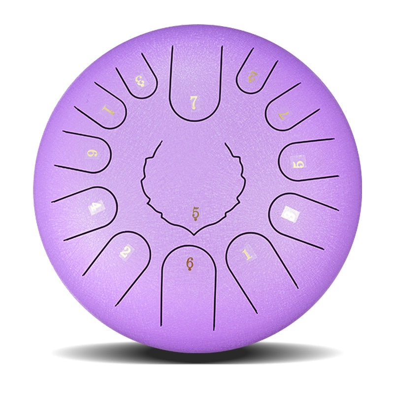 Ethereal Drum Number Solid Color Carbon Steel Toys