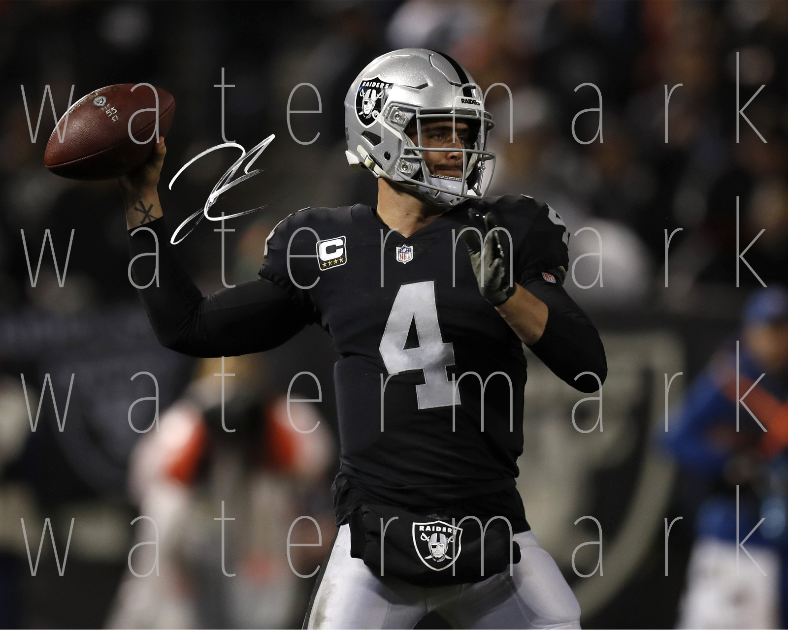 Derek Carr Raiders signed 8X10 print Photo Poster painting picture poster autograph RP