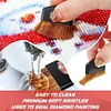 (US Local)3Pcs 5D Diamond Art Accessories Kit Diamond Painting Roller Fix Tool Paint Brush