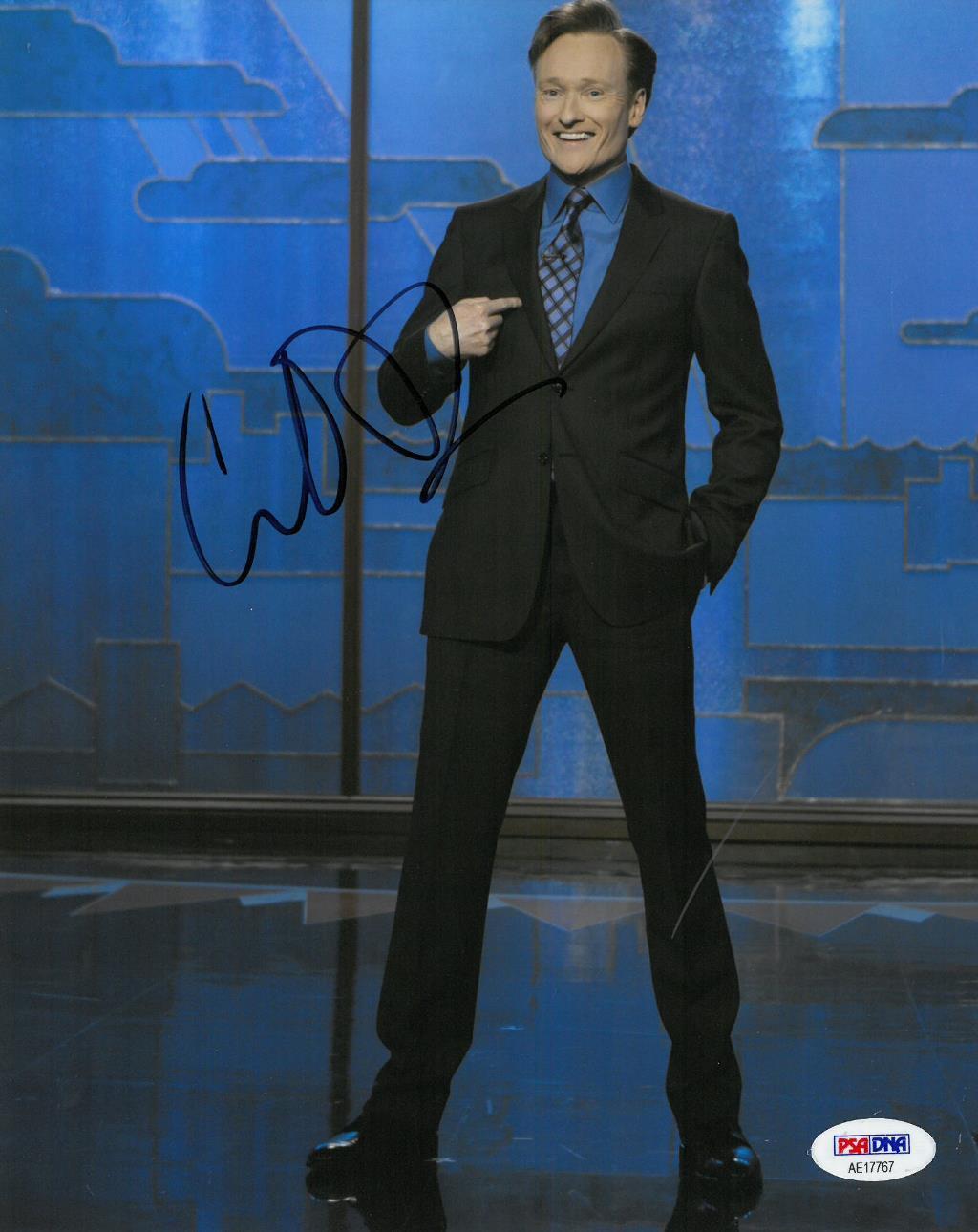 Conan O'Brien Signed Authentic Autographed 8x10 Photo Poster painting PSA/DNA #AE17767