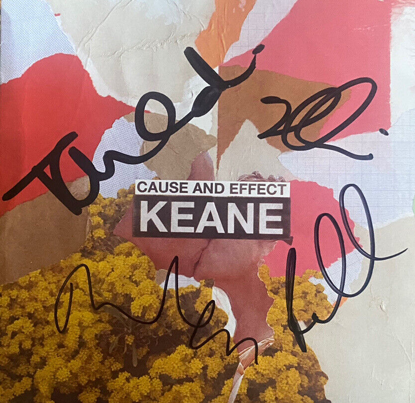 Keane - Cause And Effect Signed Autographed Cd