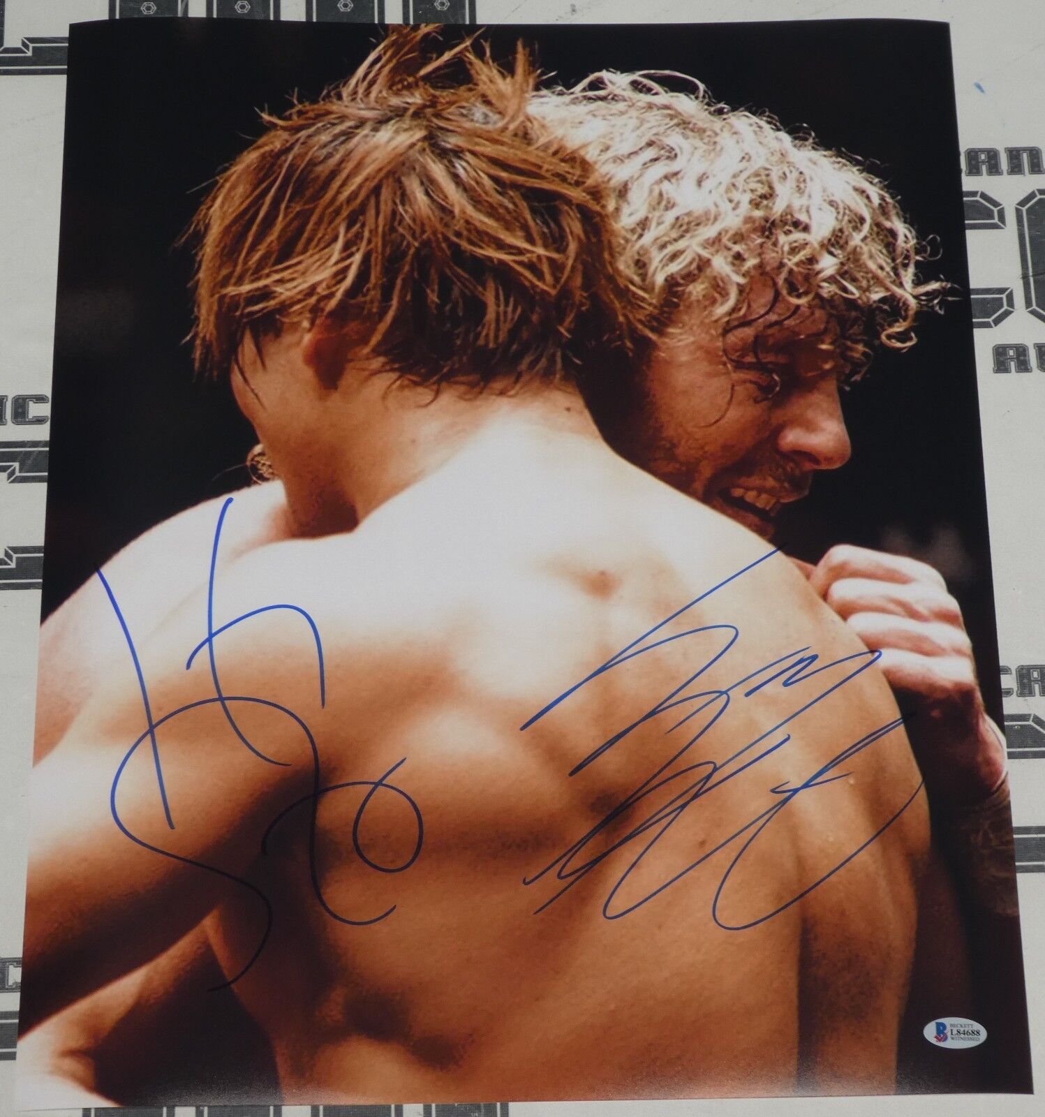 Kenny Omega Kota Ibushi Signed 16x20 Photo Poster painting BAS COA New Japan Pro Wrestling WWE 2