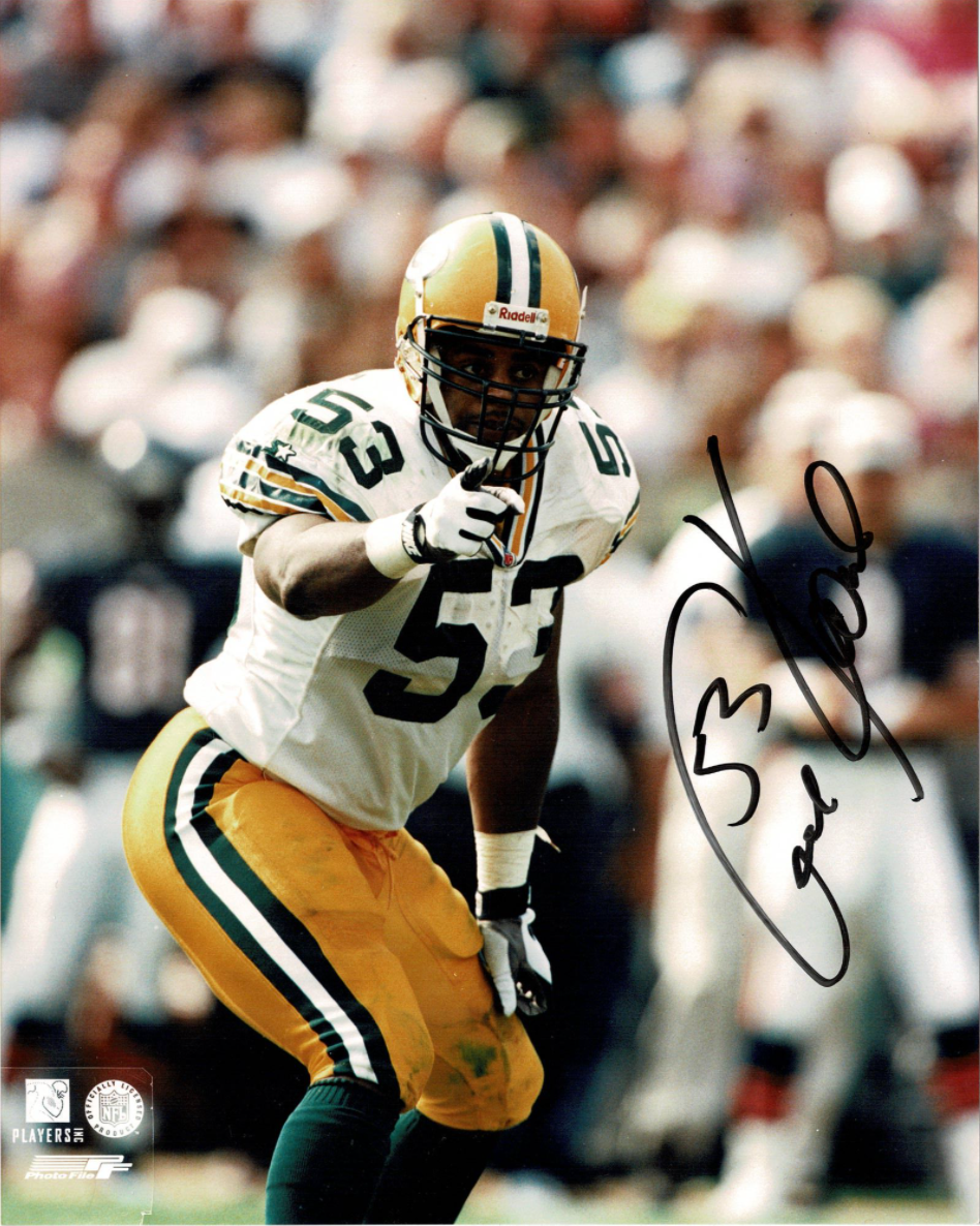 George Koonce signed autographed 8x10 Photo Poster painting! AMCo! 15632