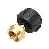 Gas Cylinder Tank Coupler Brass Propane Bottle Filler Adapter for Camping Picnic