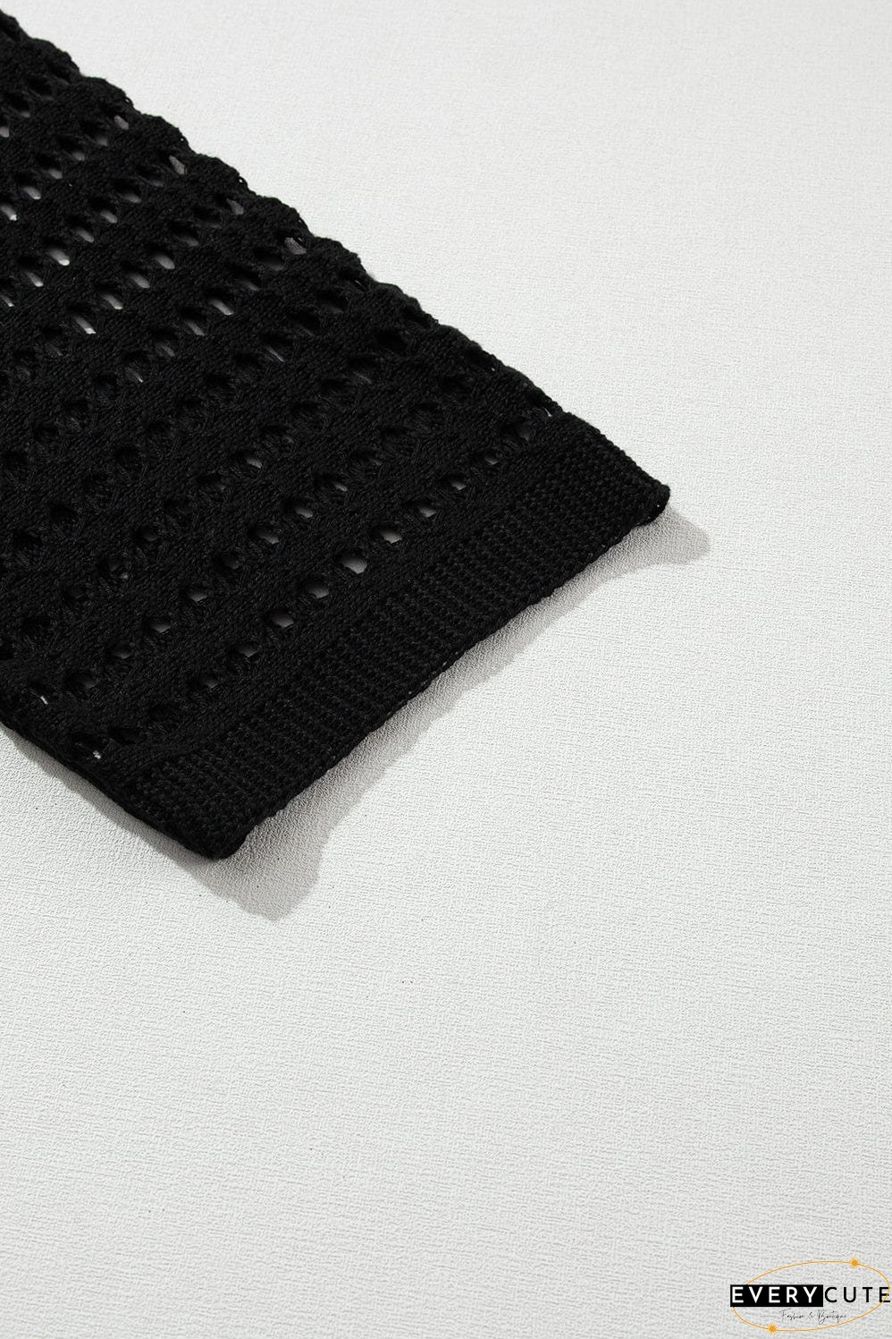 Hollow Out Knit Cardigan