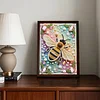 Diamond Painting-DIY Special Shaped Drill Pearl Painting Bee(30x40cm)