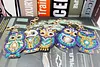 5pcs DIY Full Drill Diamond Paintng Special-shaped Owl Keychains Kit
