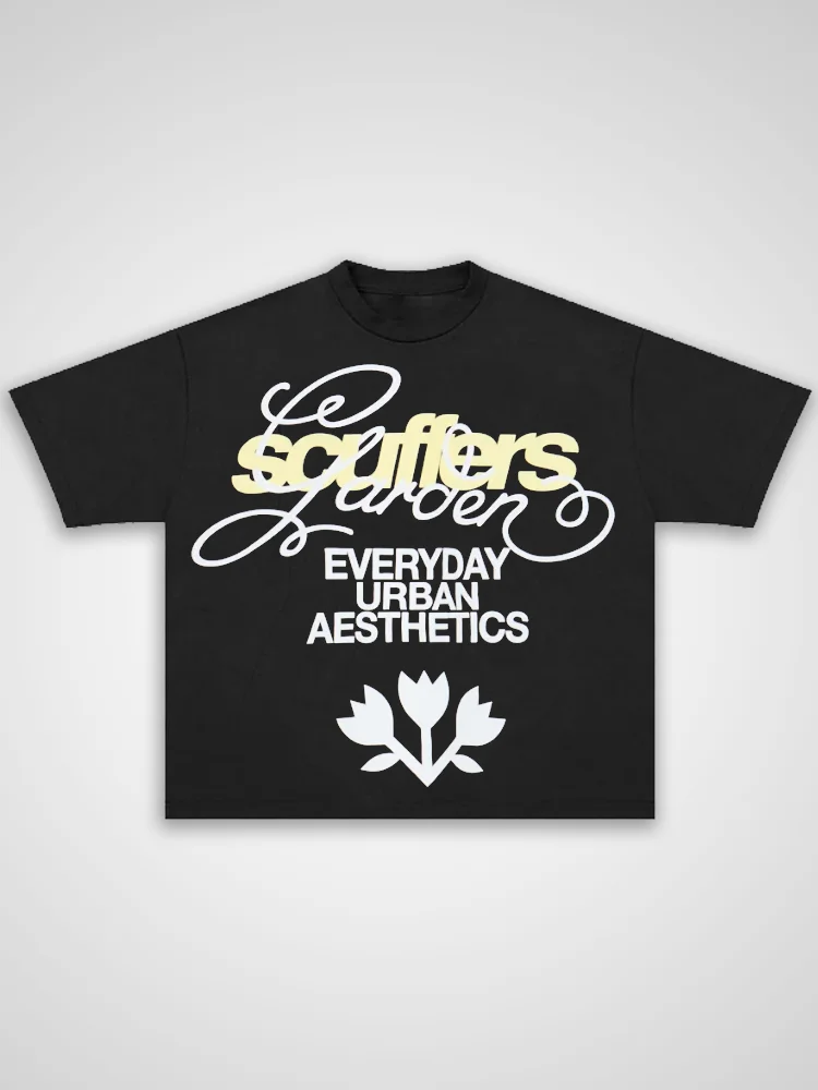 Utbros Garden Black T-shirt