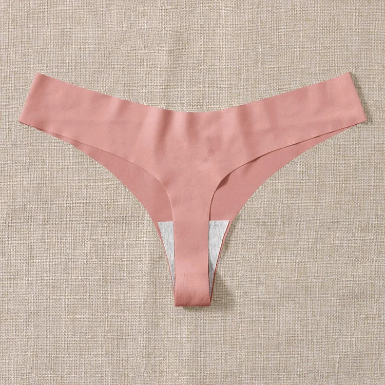 PASUXI Hot Silk Sexy Women Thongs G String Seamless Panties Low-Rise Ladies T-back Comfortable Lingerie for Female Underwear 