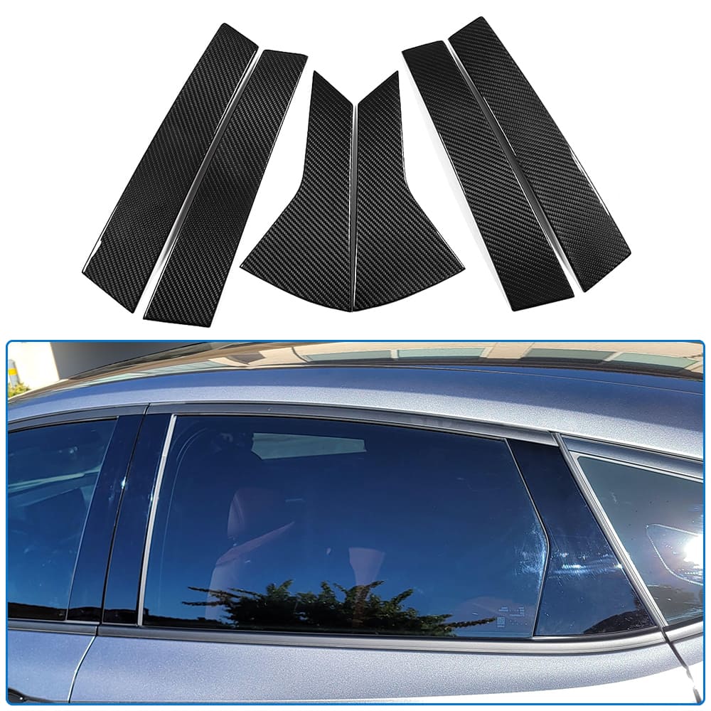 integra type s window B pillar trim