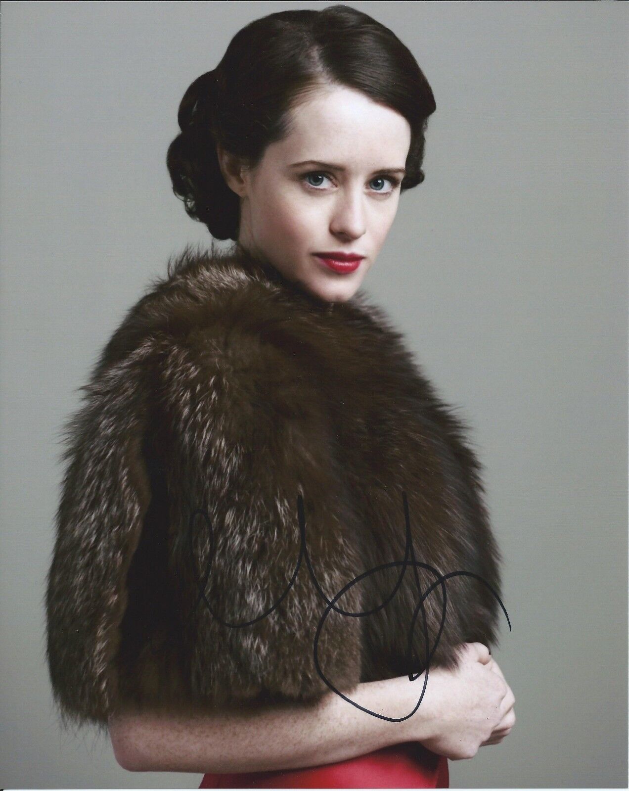 Claire Foy autograph - signed The Crown Photo Poster painting