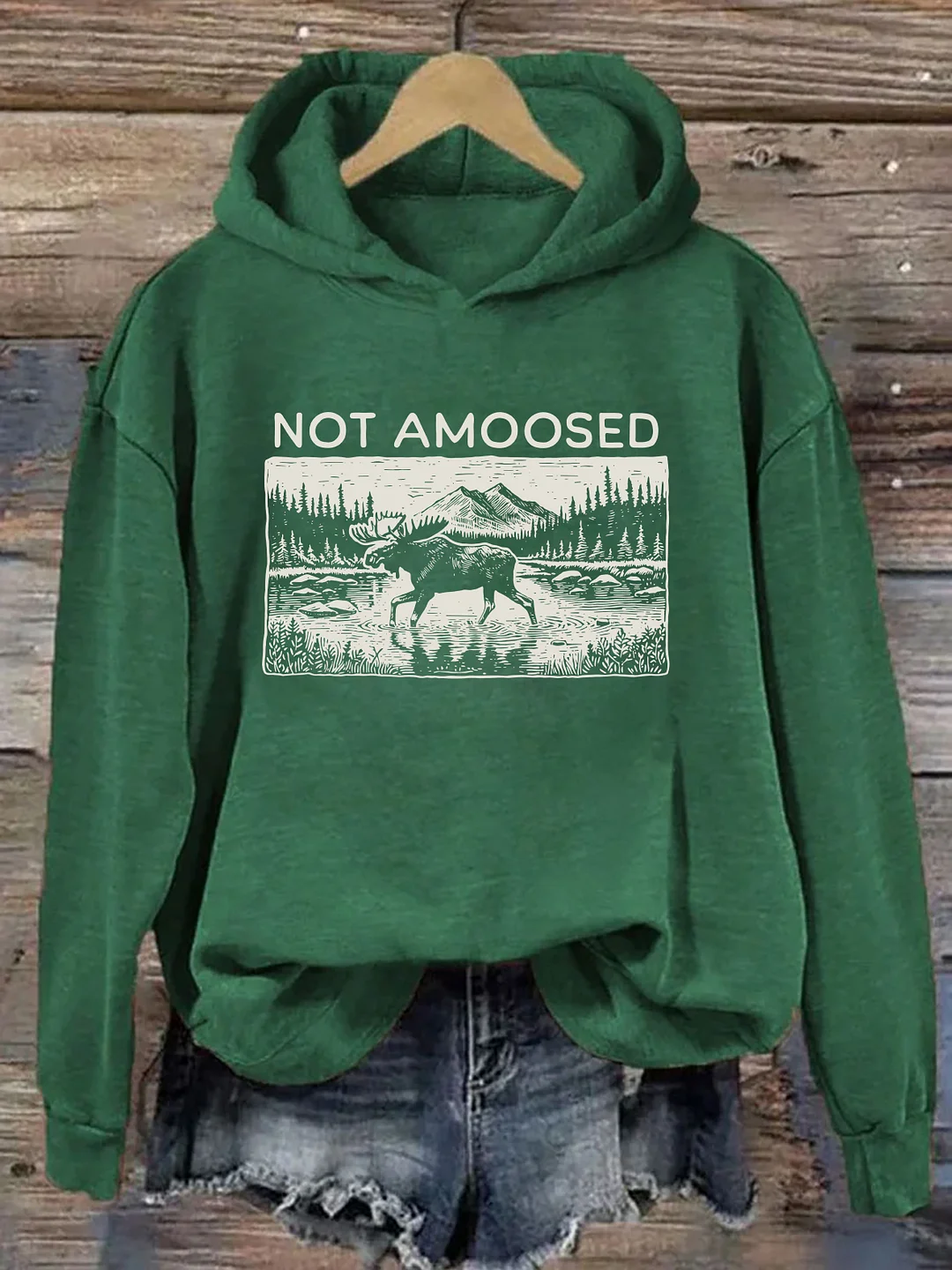 Not Amoosed Hoodie