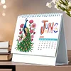 2026 DIY Calendar Diamond Painting Calendar Kit Diamond Art Paper Desk Calendar Kit