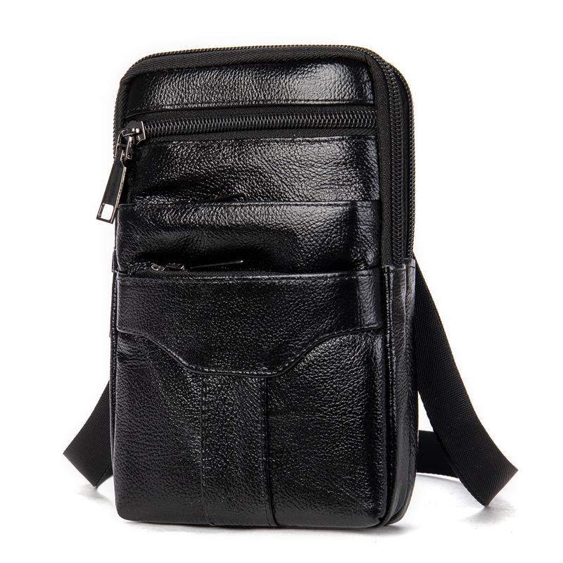 Mens Outdoor Vintage Durable Casual Belt Bags