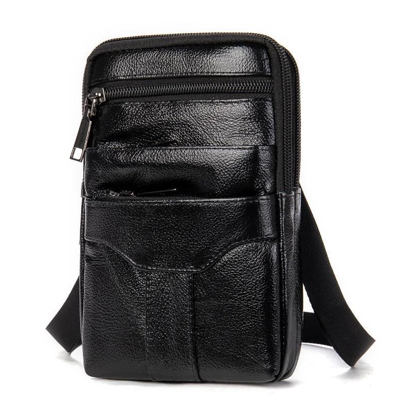 Mens Outdoor Vintage Durable Casual Belt Bags