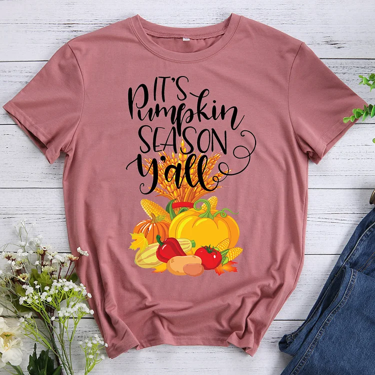 It's pumpkin season T-shirt Tee -08640