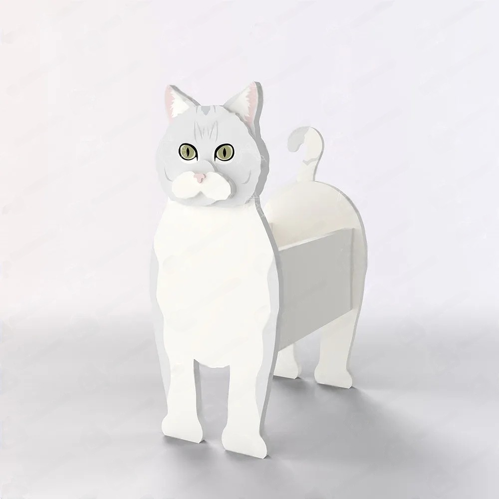 Silver Gradient Planter