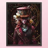 Mad Hatter-11CT Stamped Cross Stitch 40*50cm/15.75*19.69in