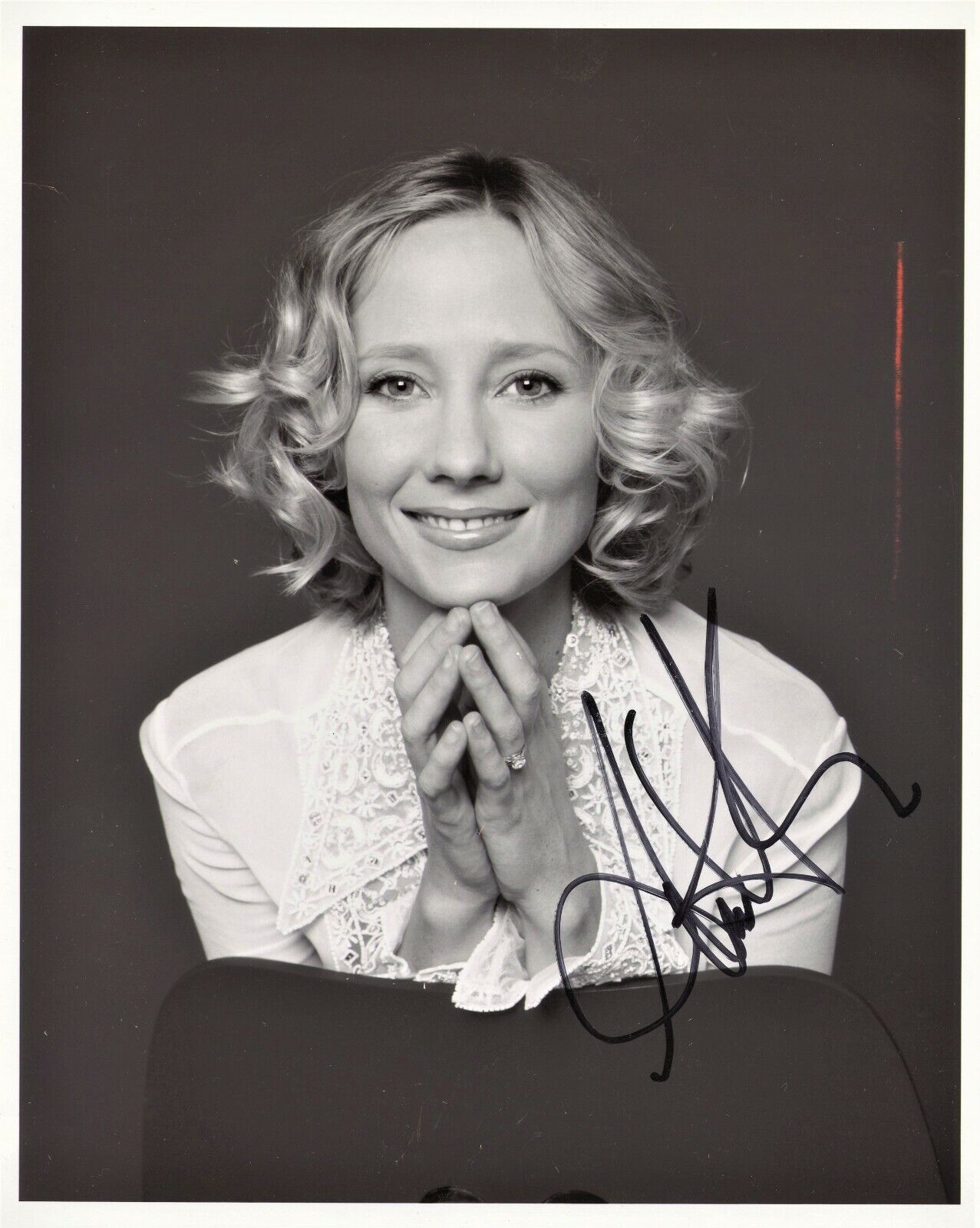 Pretty ANNE HECHE Signed Photo Poster painting