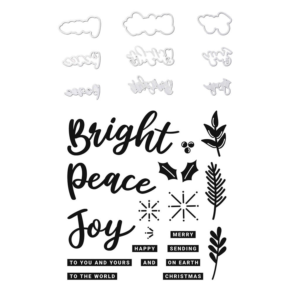 

Blessing Series (Cutting Die+Seal) - Paper Craft Cutting Dies, 501 Original