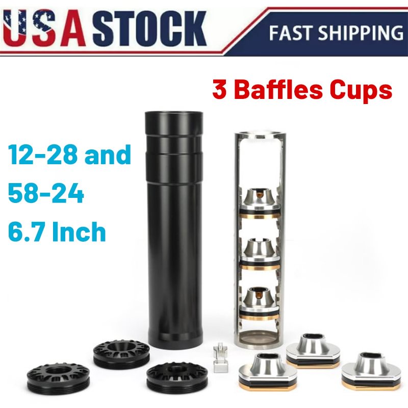 USA STOCK Napa 4003 Fuel Filter 6.7''L 1.57''OD 1/2-28 and 5/8-24 Novus Modular Multi-cal Solvent Trap 3 in 1 Removable Baffle Cup Stainless Steel Core Tube Wix 24003