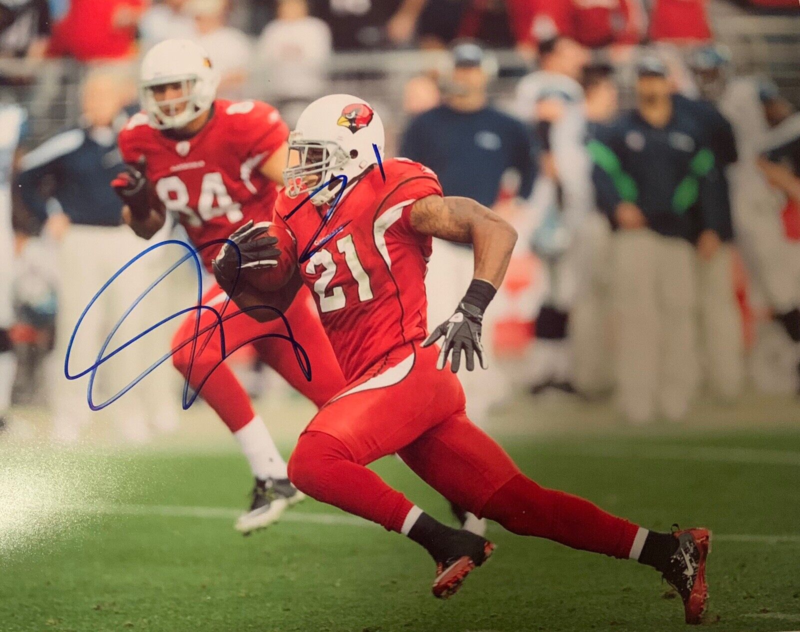 patrick peterson Signed 8x10 Photo Poster painting Pic Cardinals Auto