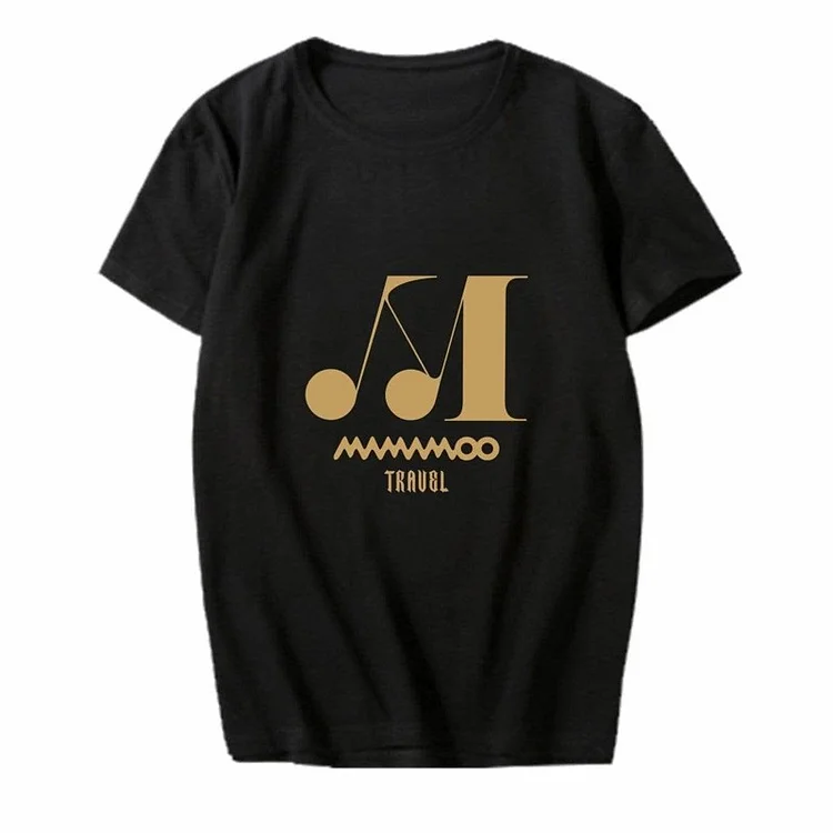 MAMAMOO Travel Album Logo Print T-shirt