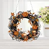 Halloween Skeleton DIY Diamond Painting Double Sided Effect Garland Pendant Kit for Wall Window