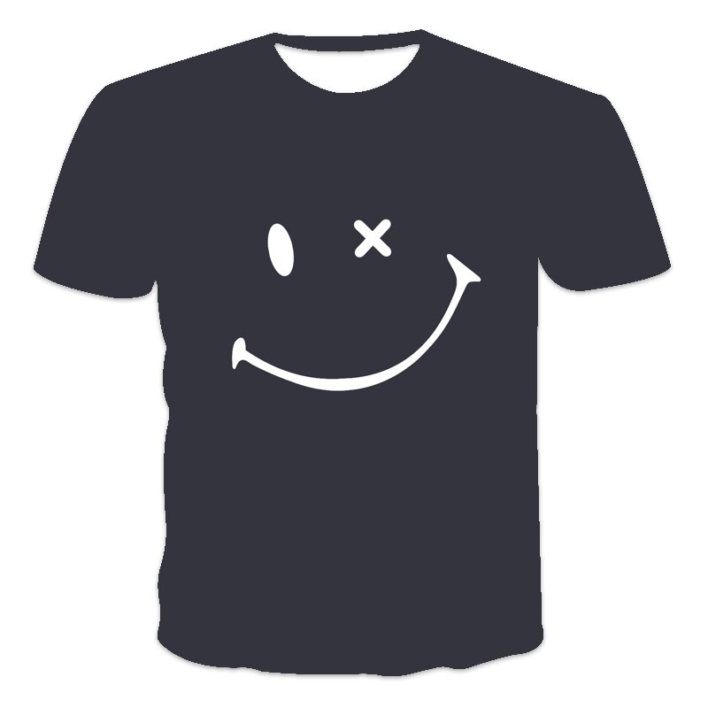 

Smiling Face - 3D Printed Men T Shirt, Xxl, 501 Original