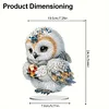 Juwel Eule - 5d DIY Bastelornament