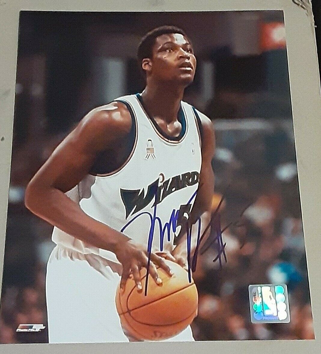 Kwame Brown Washington Wizards #1 Pick SIGNED AUTOGRAPHED Photo Poster painting FILE 8X10 COA