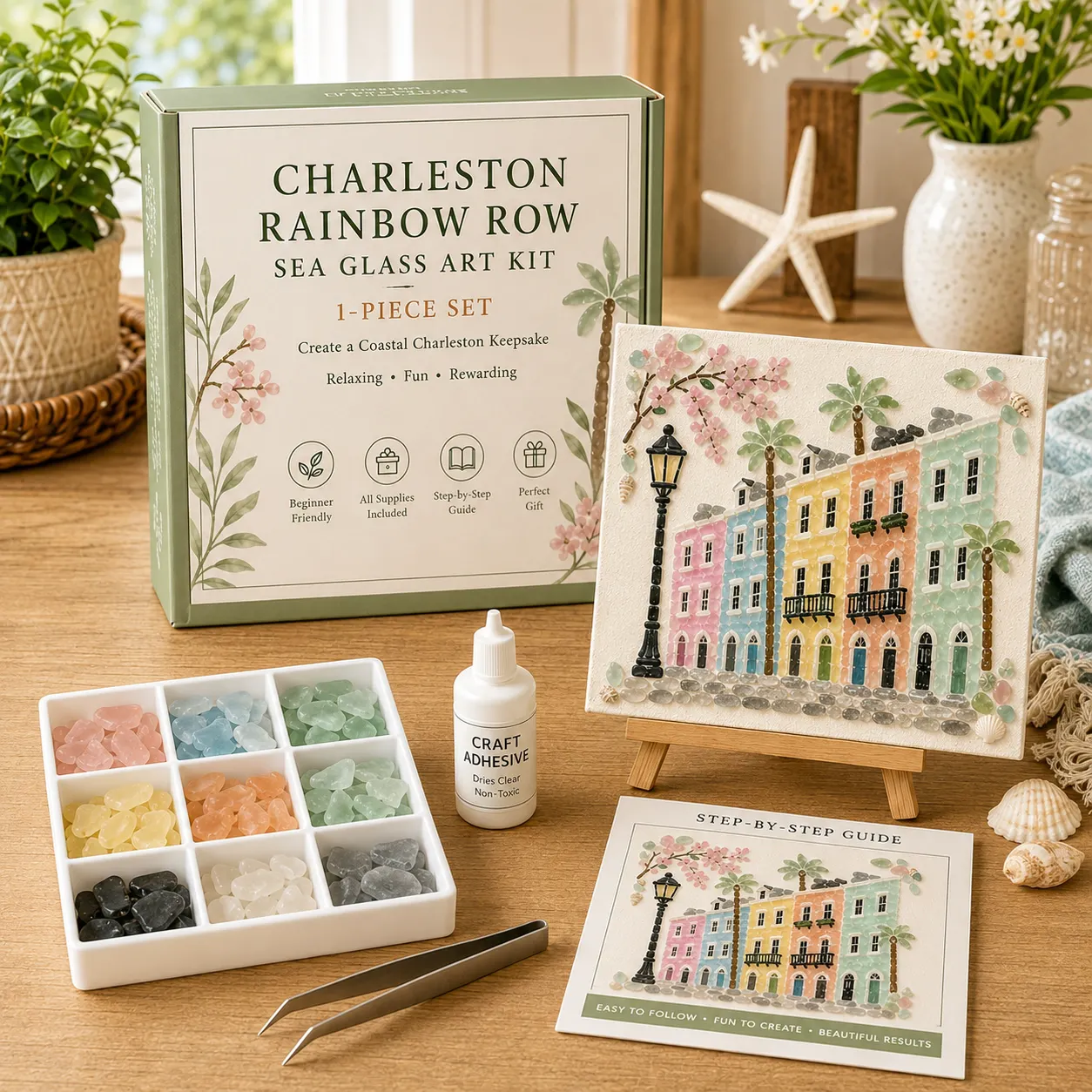 ✨This Season's Best-Sellers✨Strength Sea Glass Art Kit 