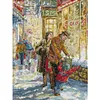 【Limited Stock Sale】Family Before Christmas-14CT Stamped Cross Stitch 38*50cm/14.96*19.69in tapestrymarket