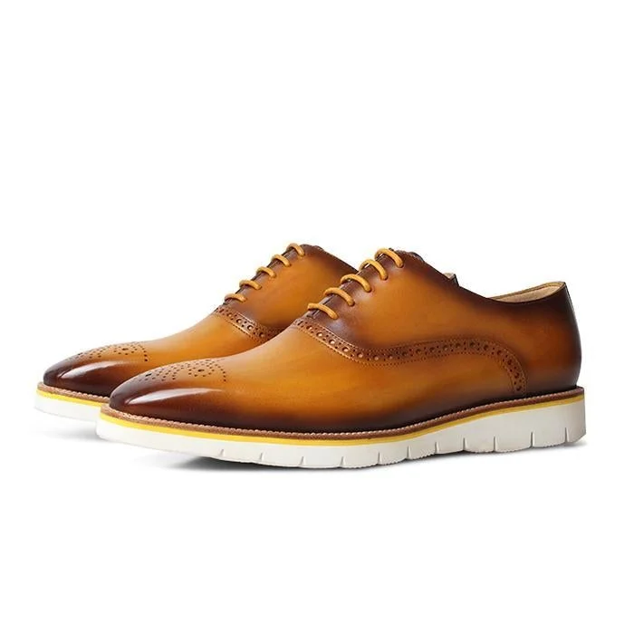 Original Design Soft Sole Outdoor Casual Leather Shoes | EGEMISS