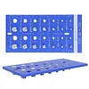 28Pcs Upgrade Nut and Bolt Thread Checker Includes 14 Imperial and 14 Metric Threads Wall-Mountable Bolt Size Finder with 304 Stainless Steel Pins for Screw Nut Bolt Size Finder Classification