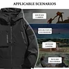 💥 2025 Hot Sale!Men's Casual Loose Fit Hooded Jacket, New Autumn Fashion Youth Windbreaker