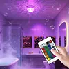 16 Colors Ocean Wave Projector Night Light with Remote & Touch Control Water Ripple Projector Light IP65 Waterproof for Bedroom Ceiling/Party/Game Rooms
