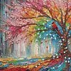 Tree-Special Shaped Diamond Painting