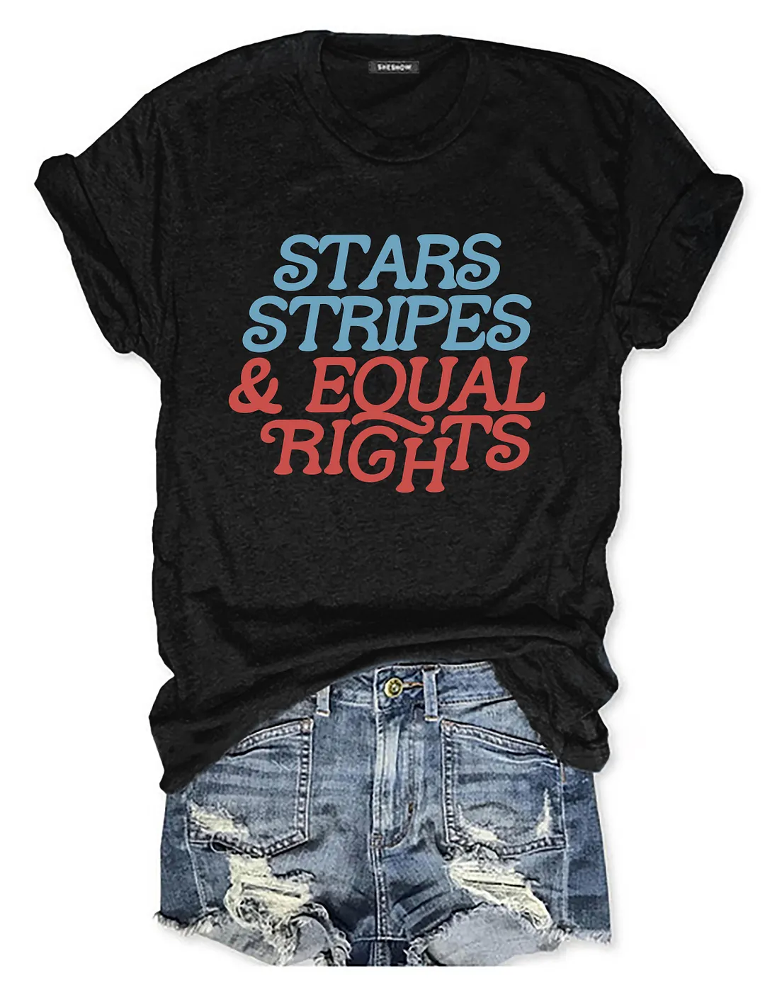 Stars And Stripes Equal Rights T-shirt