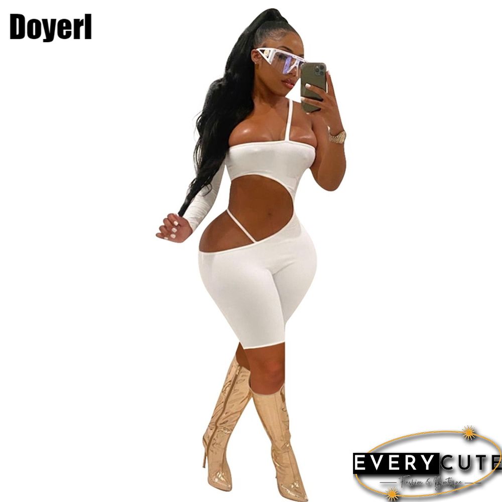 Sexy Jumpsuit Women Party Clubwear Club Outfits Bodycon Rompers Playsuits Summer Shorts