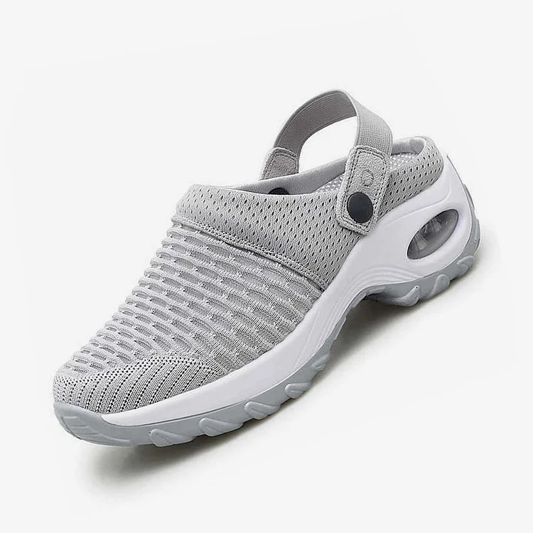 Women's Summer Breathable Mesh Air Cushion Outdoor Walking Slippers  Orthopedic Walking Sandals