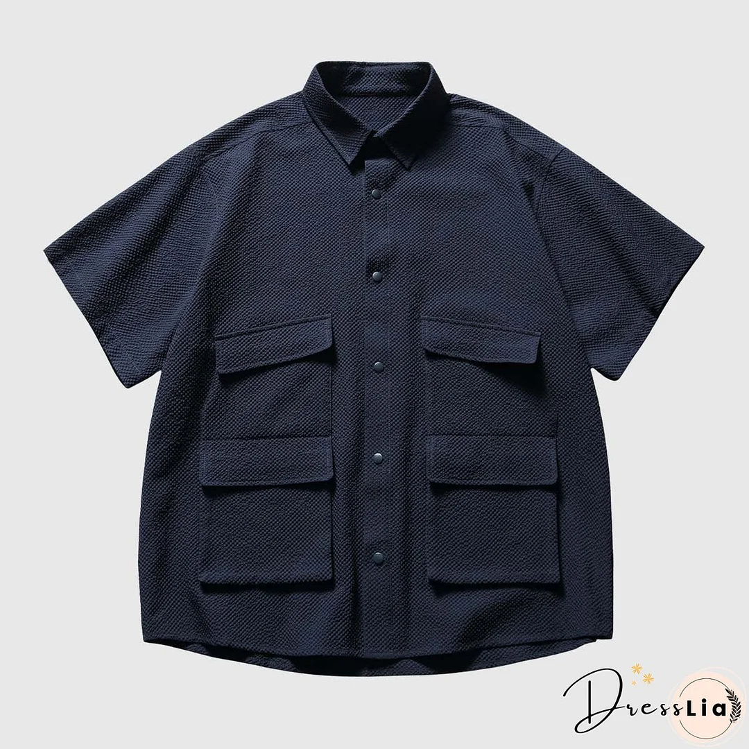 Utility Texture Pocket Shirt