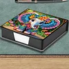 Elephants PU Diamond Painting Notecard Box 5D DIY Diamond Art Note Box