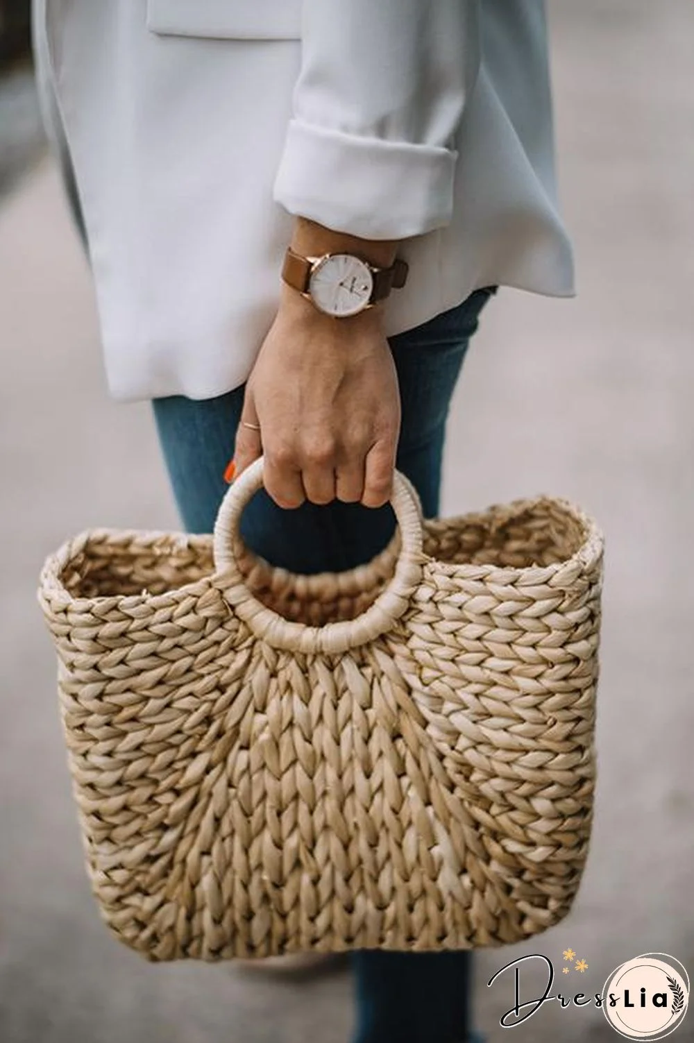 Corn Skin Straw Bag