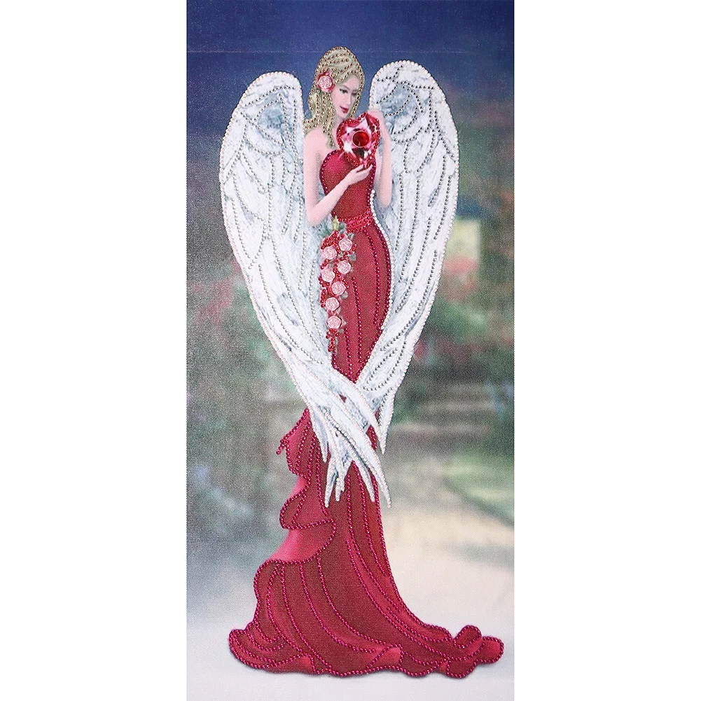 Diamond Painting - Crystal Rhinestone - Noble Lady(30*60cm)
