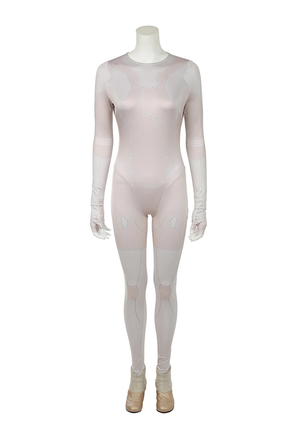 Ghost In The Shell Movie Major Jumpsuit Cosplay Costume