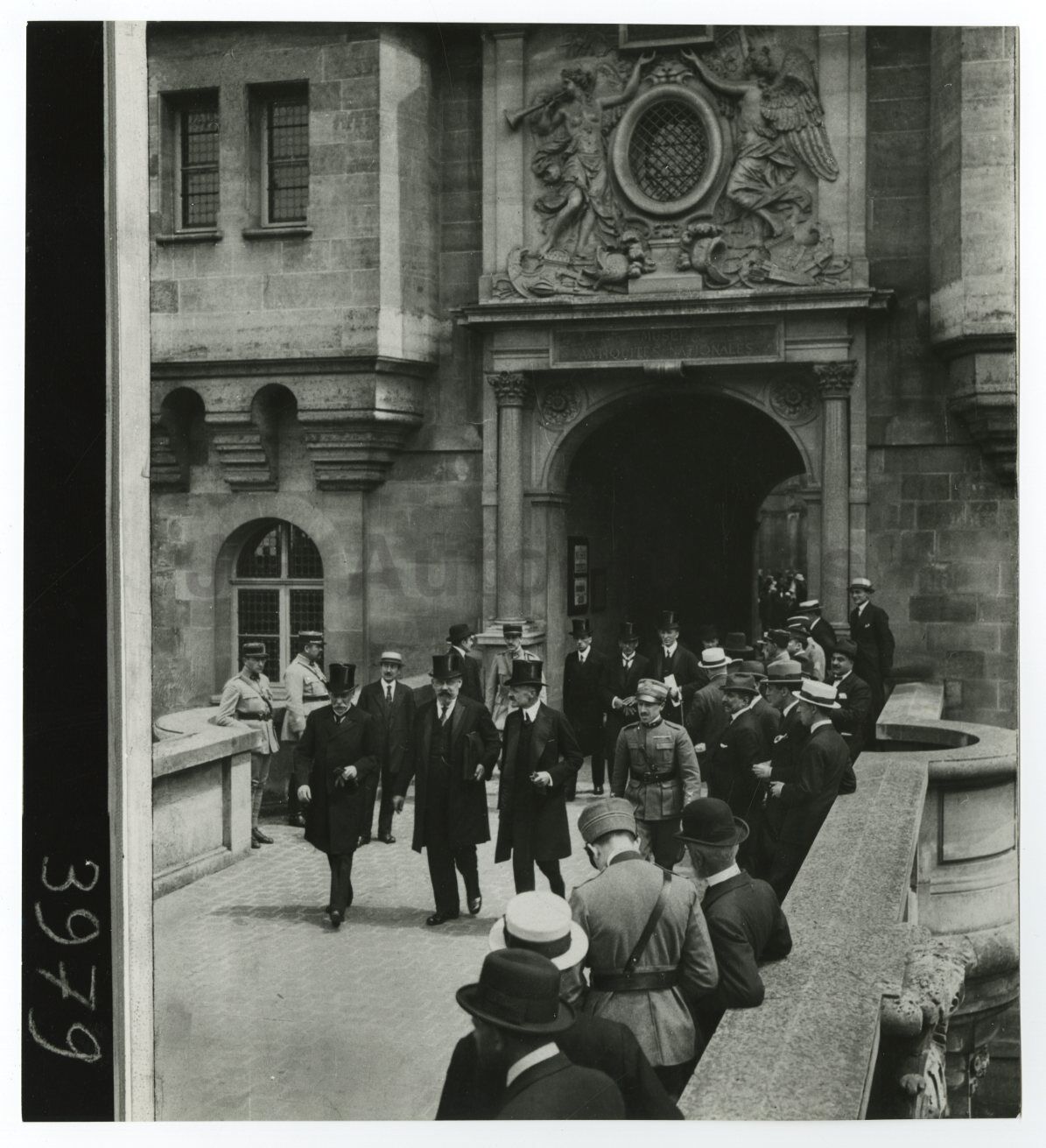 World War I - Vintage 7x9 Publication Photo Poster paintinggraph - Austrian Dignitaries