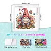 Diamond Painting-DIY Crystal Rhinestone Garden Gnome