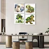 4pcs Diamond Painting -DIY Round Drill Animal